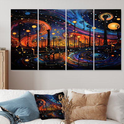 Pergamon - City Wall Art Set 4 Piece