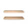 Chalissa 2 Piece Solid Wood Floating Shelf
