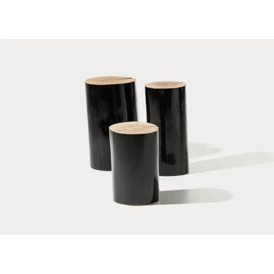 Log Side Table