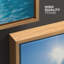 «Coastal Beach Surf a Tropical Blue Wave», art sur toile-101090405-101090401