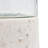 Ramira Candle Holder Set of 2 4"Dia. x 8" Clear/White