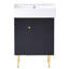 Meuble-lavabo 21,6 po, armoire combinée, meuble de rangement pour salle de bain, lavabo simple en céramique, rangement à gauche-1088976849