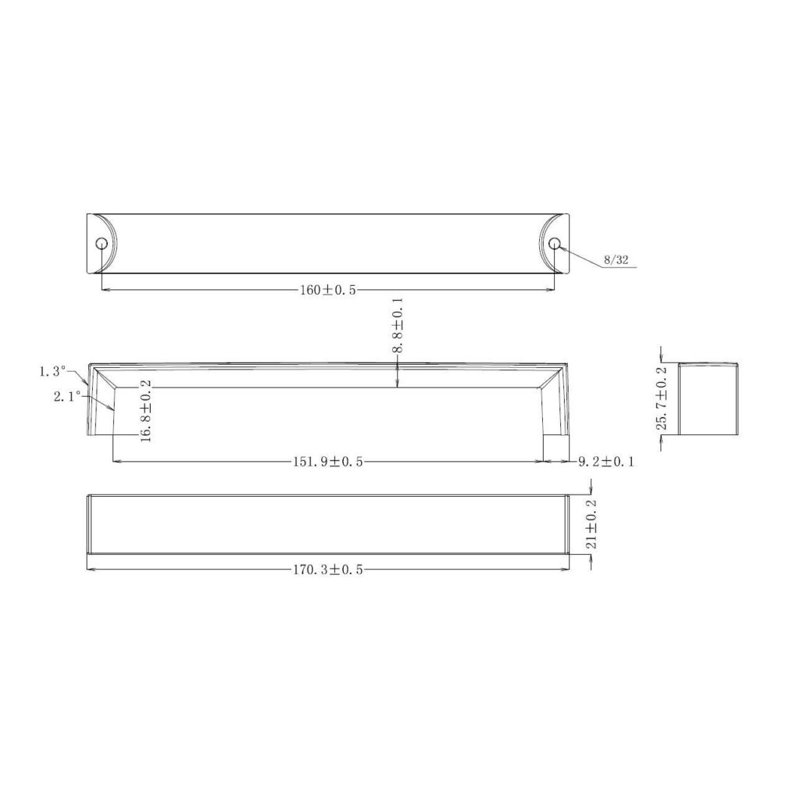 Expression 6 5/16" Center to Center Bar/Handle Pull
