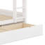 Lit superposé avec tablettes de rangement intégrées, lumière DEL et 2 tiroirs-2129917902
