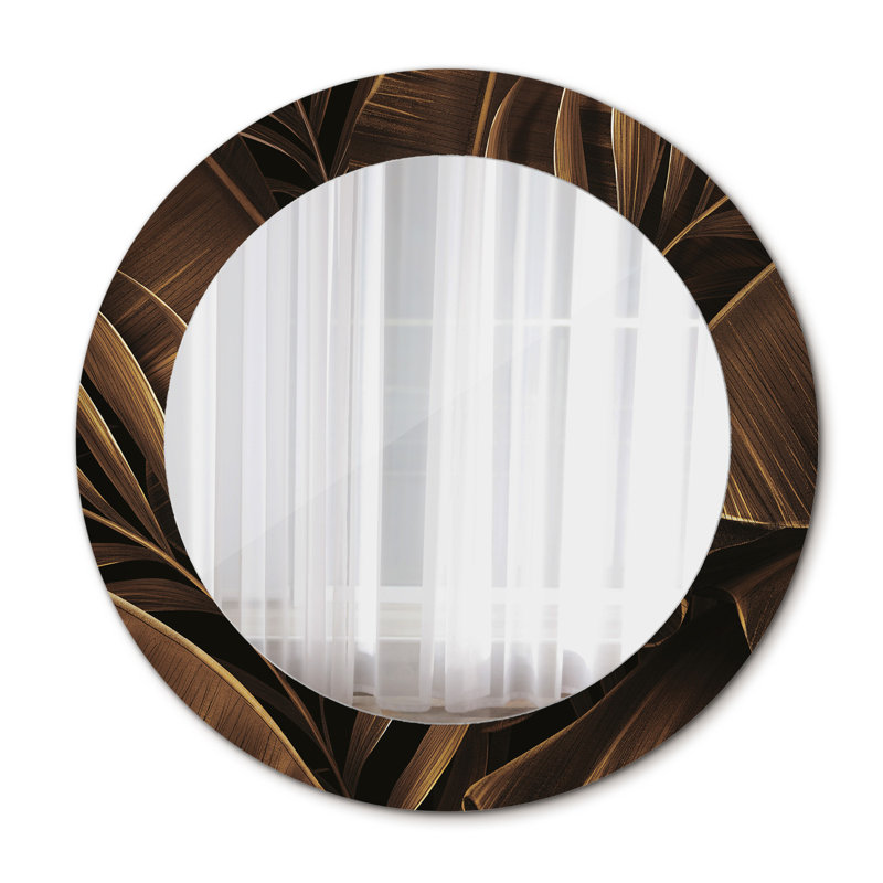 Huldar Glass Flat Wall Mirror