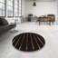 Tapis contemporain noir / jaune-1465224456