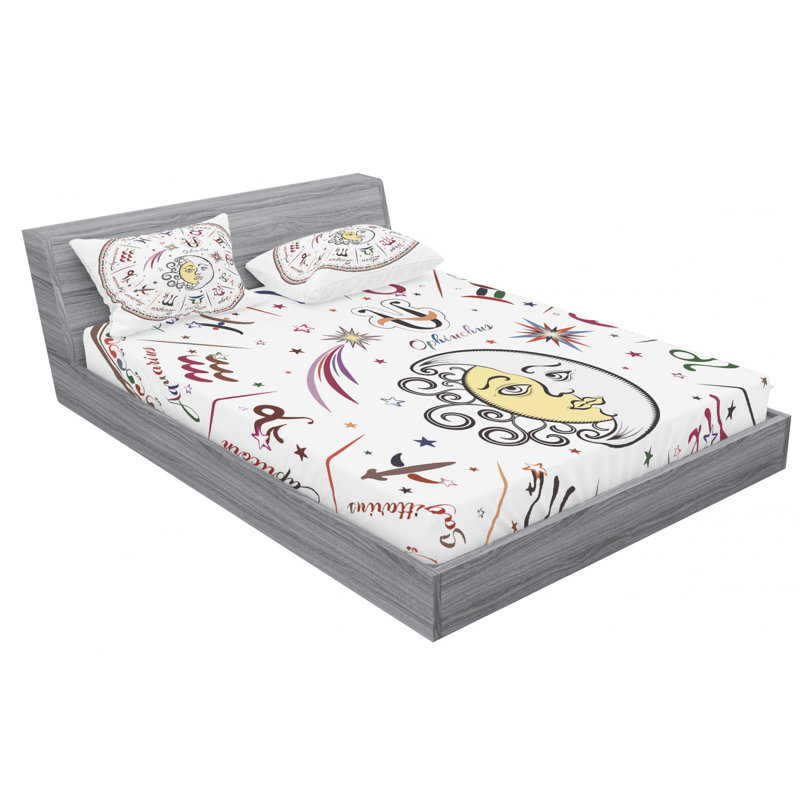 Microfiber Sheet Set, Full Sheet Set + Fitted Sheet + 2 Pillowcases