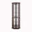 Lighted Corner Curio Cabinet-1966795547