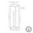 Auberge Rectangle Black Metal Indoor/Outdoor Elevated Planter Box Set of 2 - Brown - 27"-802213874-802213887