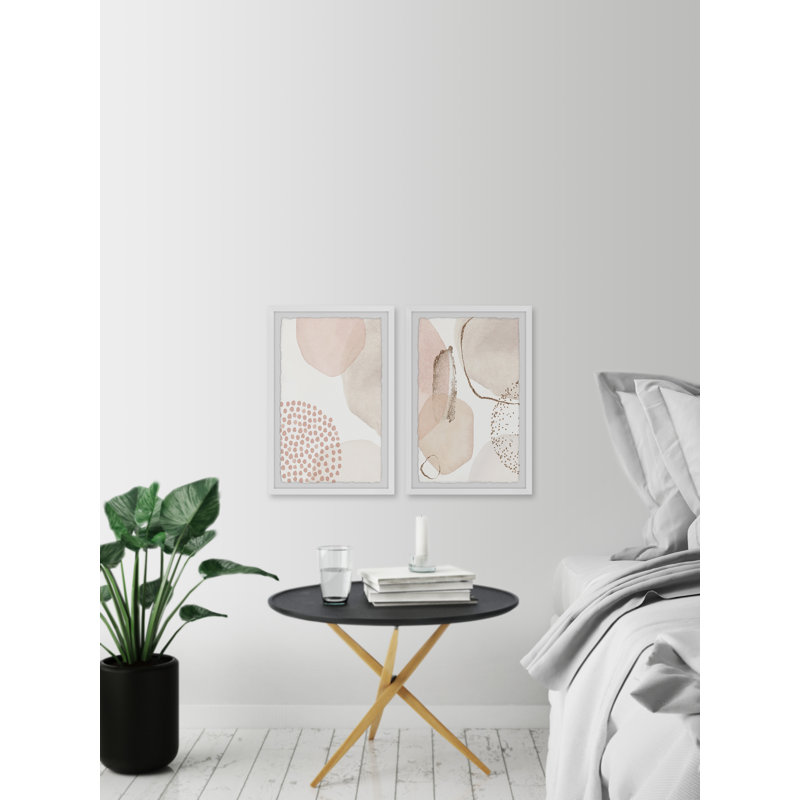 Critical Density - 2 Piece Single Picture Frame Print Set, 36" H x 24" W