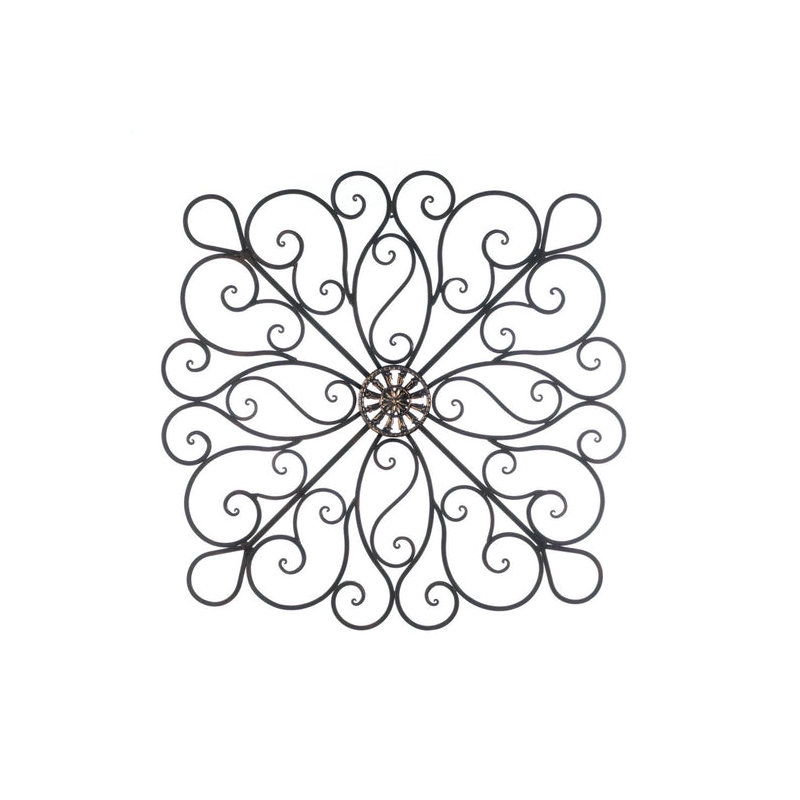 IRON SCROLLWORK WALL DECOR