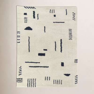 Morin Geometric Shag Rug