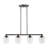 Dhaniyal 4 - Light Steel Dimmable Kitchen Island Square / Rectangle Chandelier-680799617