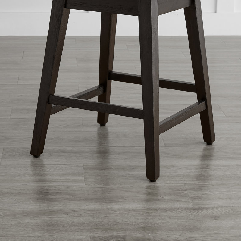 Tabouret de comptoir pivotant Melani (ensemble de 3), Blanc