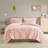 Shaggy Long Fur Comforter Mini Set