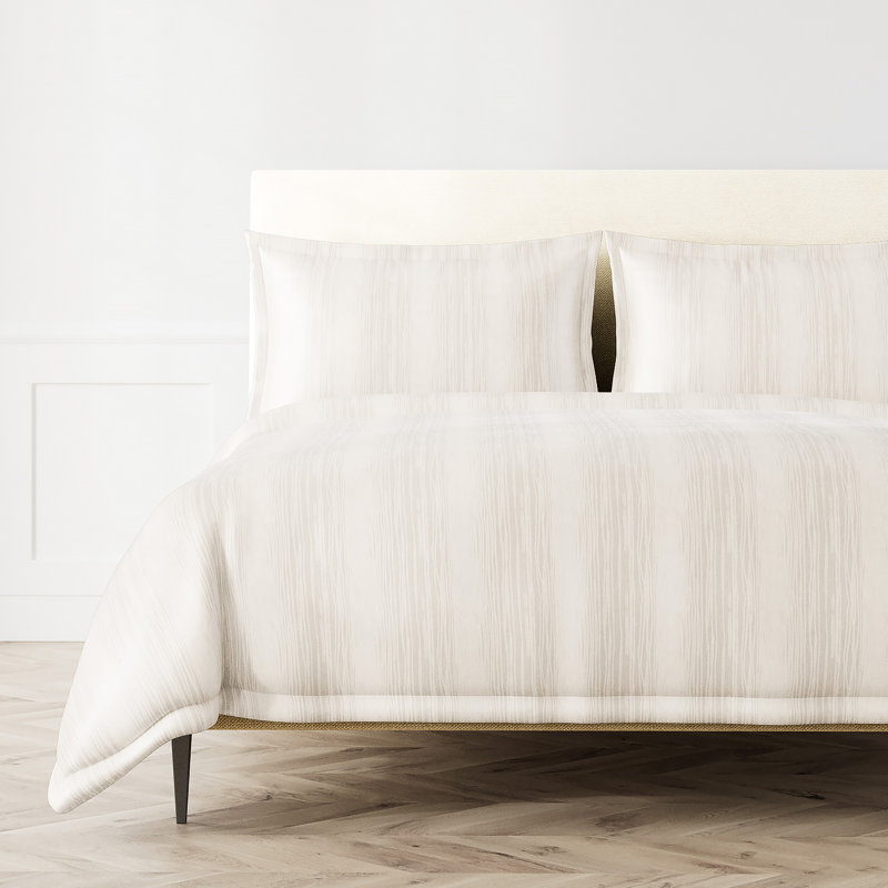 Shoreline Duvet Cover Set, King Duvet Cover + 2 King Shams