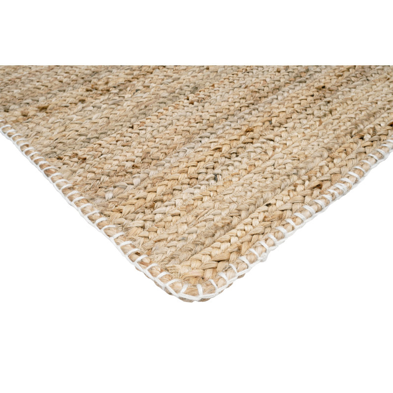 Mcgehee Hemp Indoor Rug, Rectangle 5' x 8'