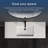 47" Wall Mounted Solid Surface Bathroom Sink-108486638