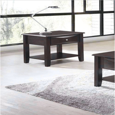 Table de bout simple en bois au look moderne