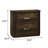Nightstand, Rustic Walnut