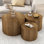 Ensemble de 3 tables basses gigognes