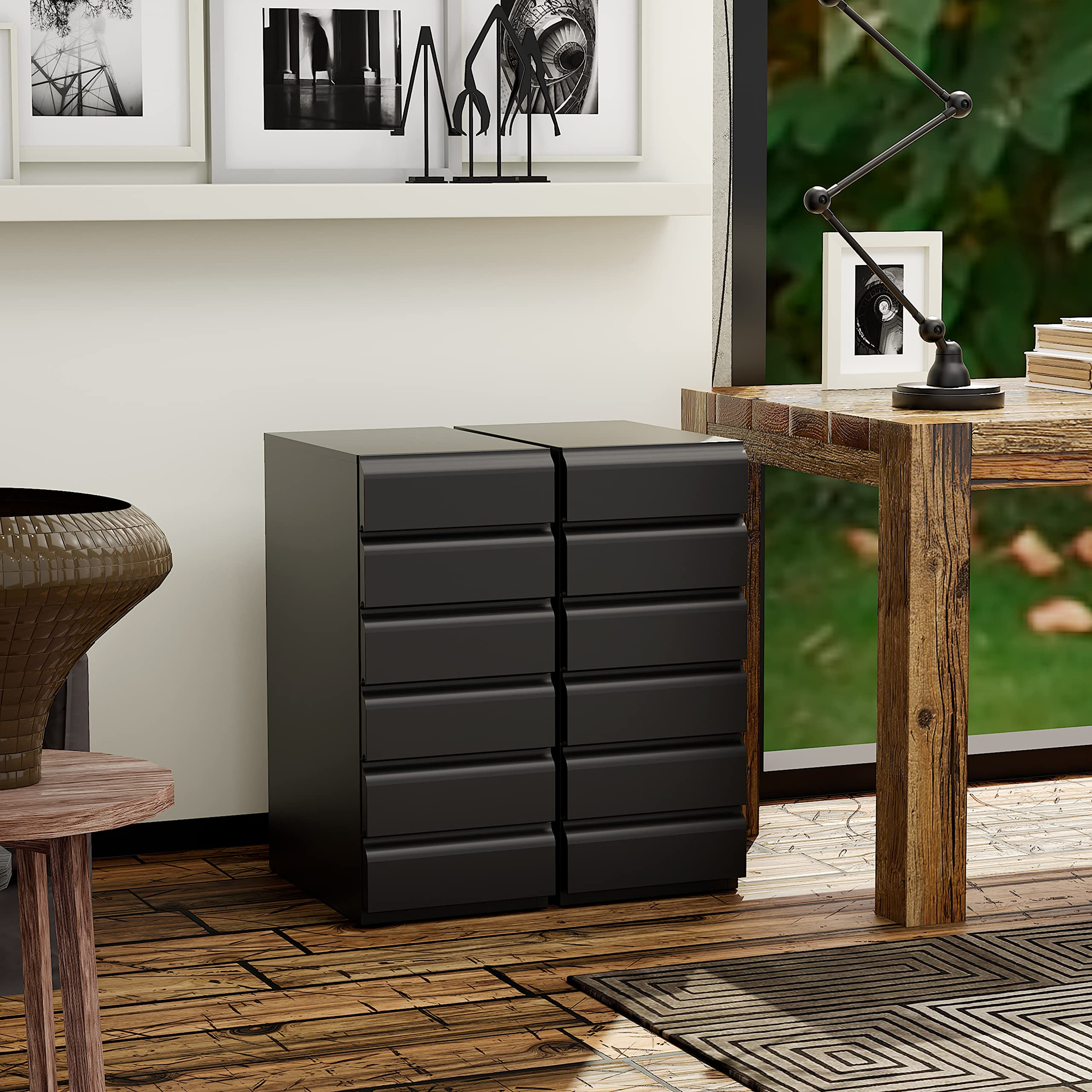 Red Barrel Studio® Kenyanna 6 Drawer Storage Drawer Wayfair