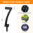 Solar Powered Integrated LED Pathway Light Pack