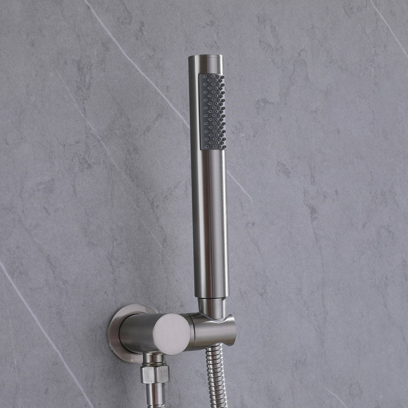 All-In-One Kit with Rough in-Valve, Brushed Nickel