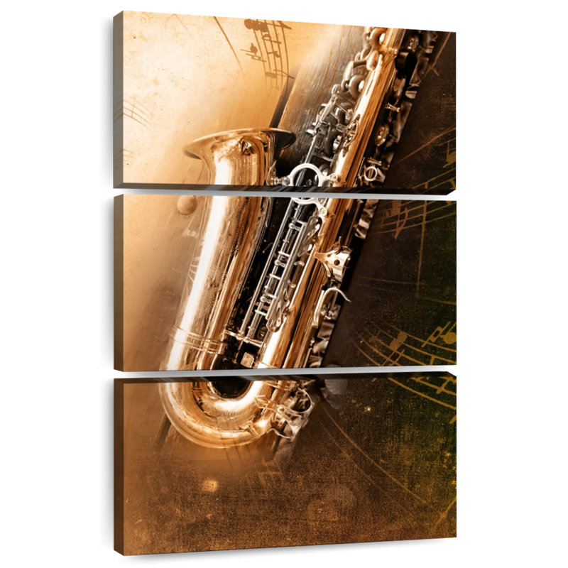 Abarca Saxophone Symphony, 32" H x 20" W