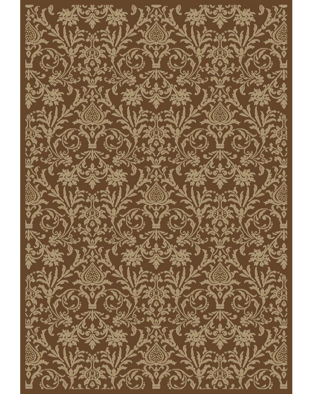 Tapis oriental en polypropylène à tissage plat Barnab, Rectangle 5 pi x 7 pi