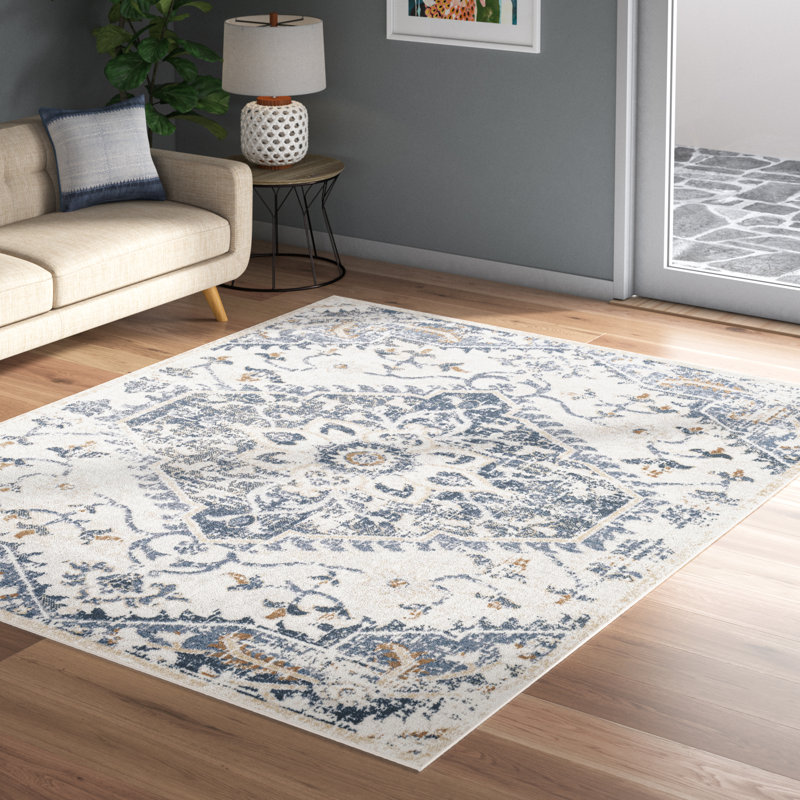 Gittens Oriental Indoor Rug, Rectangle 6'6" x 9'2"