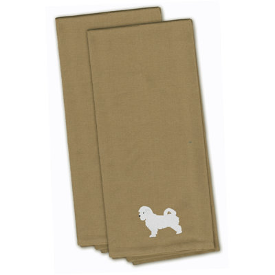 Cotton Embroidered Tea Towel Kitchen Towel