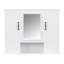 Meuble-lavabo moderne 36 po avec tiroirs à fermeture en douceur et plateau rabattable Ravelle-123817848
