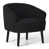 Black Polyester Blend selected