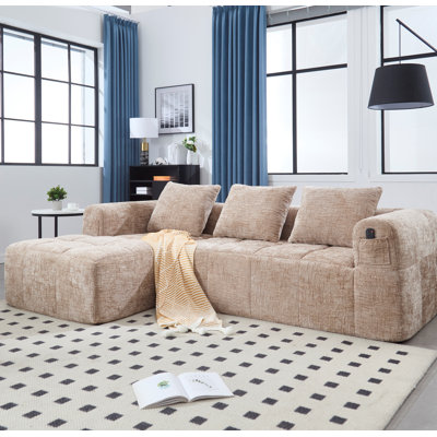 Canapé modulaire 2 pièces sans cadre