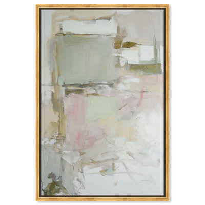 Terre cuite vieillie, abstrait coloré par Art Remedy