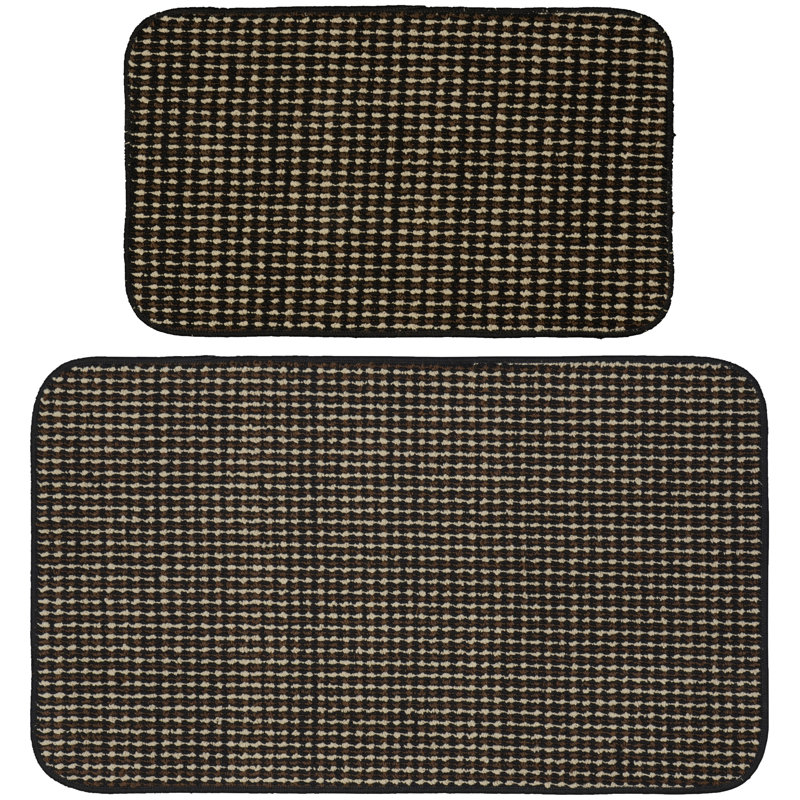 Perseus Non-Skid Kitchen Mat, Mocha