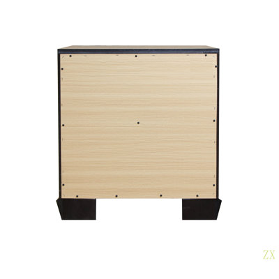 Lyndon Weathered  Grain Finish Nightstand
