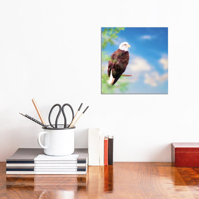 American Bald Eagle Perched On Tree by Susan Richey - Gallery-Wrapped Canvas Giclée on Canvas