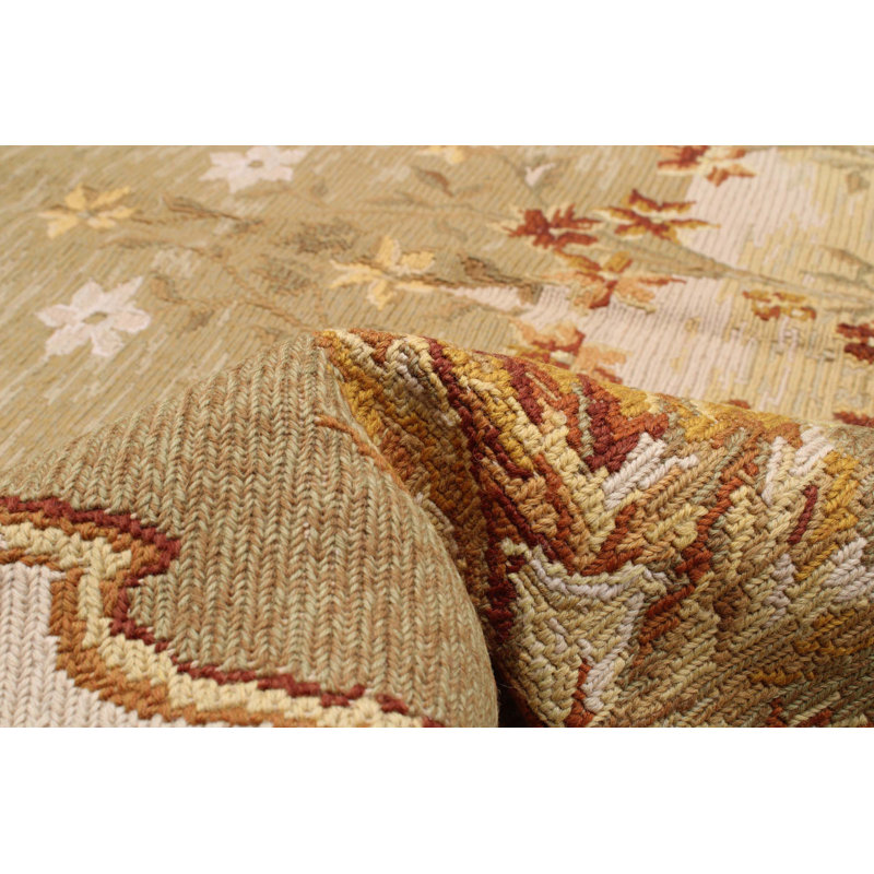 One-of-a-Kind 5'6" X 8'6" New Age Wool Area Rug in