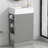 Treydon 18.6'' Single Bathroom Vanity with Ceramic Top-2142795407