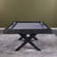Table de billard en ardoise 8 pi Texas II avec pieds en acier-125368469-93907498