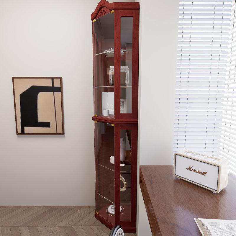 Cabinets de verre, Rouge