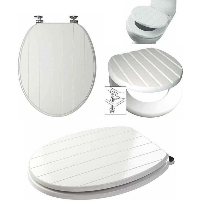Adaire Soft Close Elongated Standard Toilet Seat