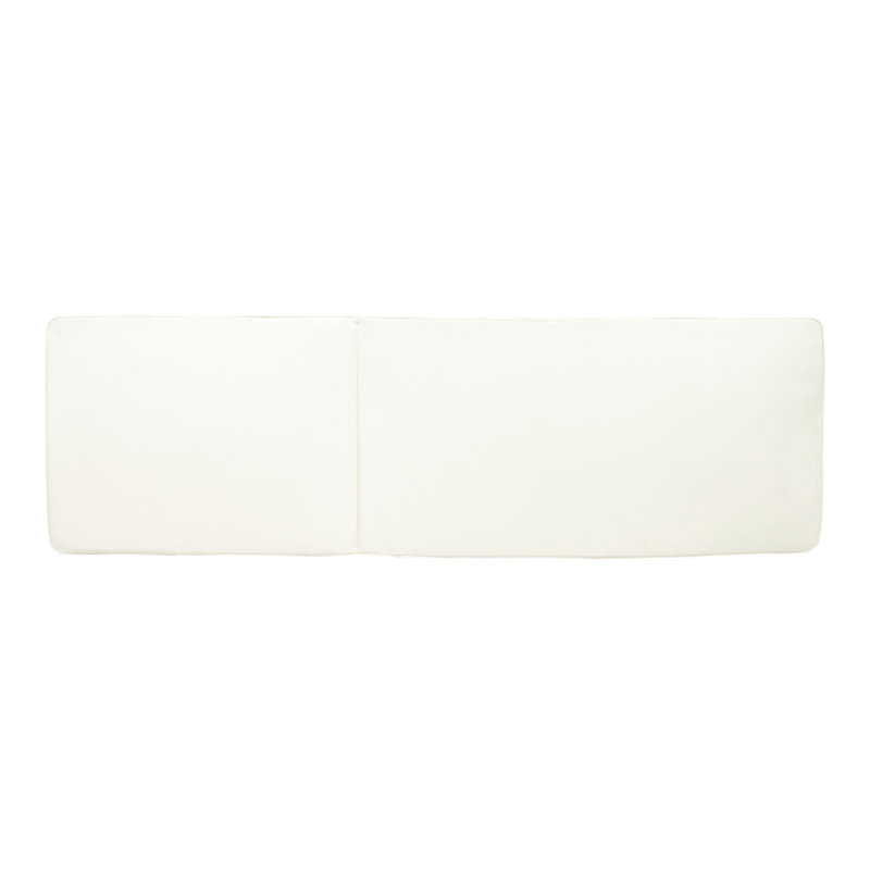 Coussin de chaise longue - Crème, sérénité extérieure imperméable, siège d'eau crème de 80,5 po x 24,01 po, 1,45 po