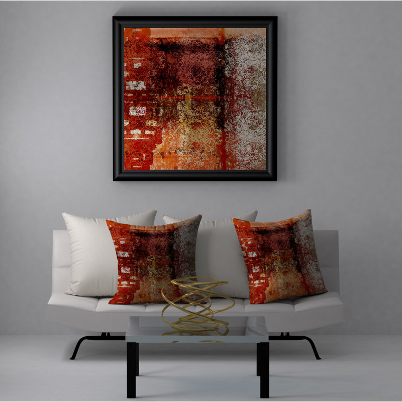 Housse et insert de coussin carré Service Enormous, 20 po X 20 po