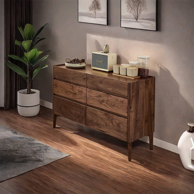 Handcrafted Walnut Decorative Cabinet