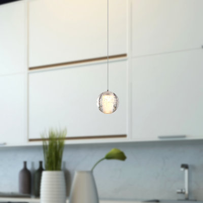 Luminaire suspendu sphère 1 lumière Veroniza