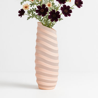 Vase sculpté en verre sculpté Home