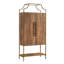 Armoire de rangement, finition brune
